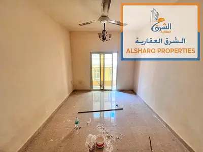 اقل الاسعار - مساحه كبيره - صاله منفصله - بلكونه - تكيف اسبليت - صيانه فري - سهله المخرج للشارقه ودبي