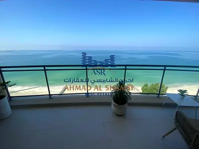 Fully Renovated 3BR + Maids Room || Direct Beach View || Chiller Free || Private Beach Access || All Amenities Free