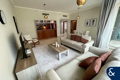 1 Bed plus Study | Furnished | Marina View