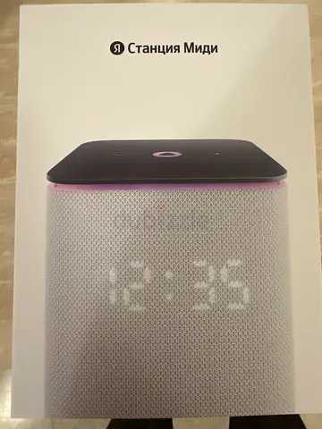 Yandex Station Mini smart speaker (voice assistant) - lightly used