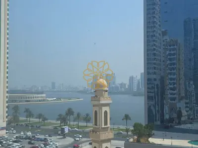 3 Bedroom With Balcony Maid Room Sea View In Majaz Near To Corniche