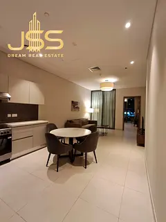 Live luxury in a rare, fully furnished apartment with an open view in the heart of Business Bay, ide