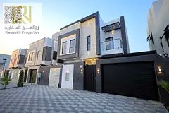 Luxury 3-Storey Villa for Sale in Al Helio, Ajman – 5 Master Bedrooms, Modern Design,Swimming Pool