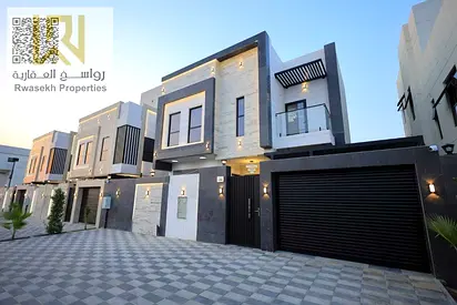 Luxury 3-Storey Villa for Sale in Al Helio, Ajman – 5 Master Bedrooms, Modern Design,Swimming Pool, Prime Location on Sheikh Mohammed Bin Zayed Road.”