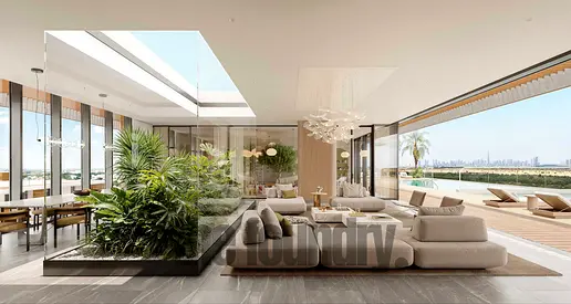 Rare Ground Floor Oasis | 3-Bedroom Corner Residence with Private Yard | The Cape, Al Barari