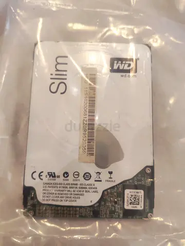 WD Slim 2.5" Internal Laptop Hard Drive (WD Slim) - 7mm
