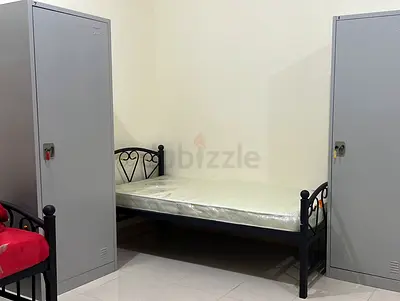 Used Single Metal Bed Frame with Mattress — Good Condition