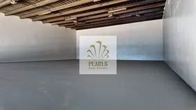 Warehouse for annual rent in Al Jurf Industrial 1 on a main road near Auto Market 3,150 sq ft 20 KW 