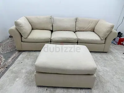 Like new condition pottery barn modular sofa