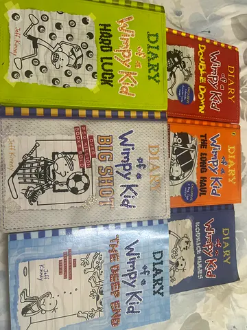Diary of a Wimpy Kid Collection 6 Books Set by Jeff Kinney