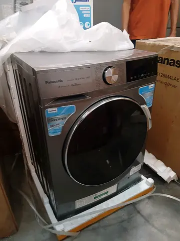 Panasonic Washing machine 12Kg / 8kg Dryer Front Load Washer & Dryer Silver 1 Year Warranty