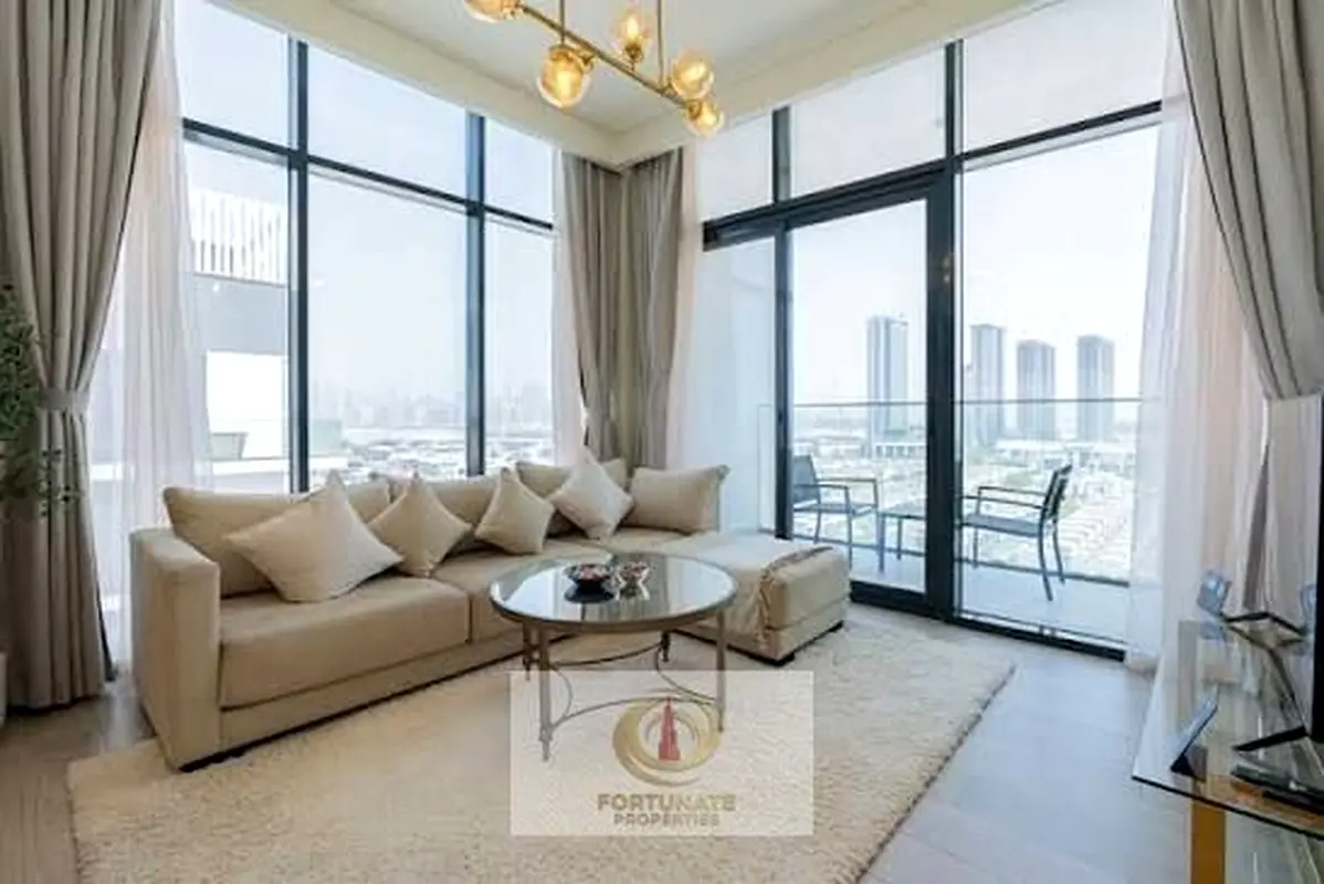 Furnished Studio | Azizi Riviera | Pool & Skyline View