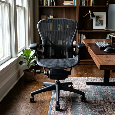Herman miller aeron size B used like new
