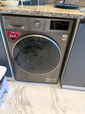 LG Front Load Washer Dryer Combo - 8kg, Good Working Condition