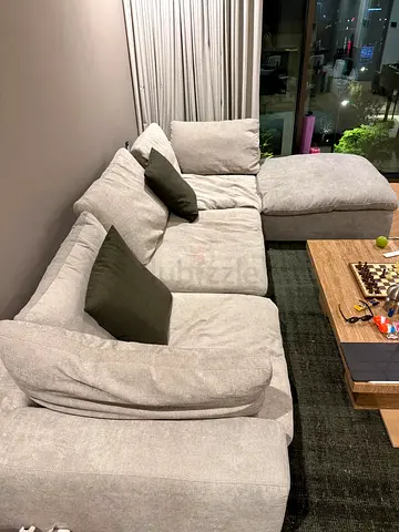 Pan Emirates Feather filled Sofa