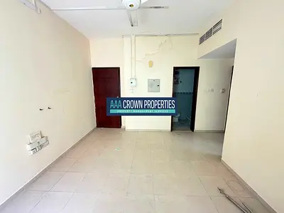 Sentral ac one Bhk apartment family building prime location in Yermook Sharjah