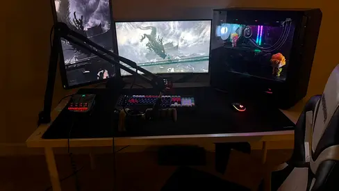 Pc gaming set up