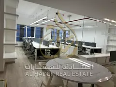 Non-Furnished Office for Annual Rent in Al Qasba Sharjah 1722 Sq Ft Free AC Free Parking 1 Month Fre