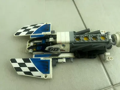 Lego Technic 10 different,  pieces, 5 y. old, no manuals/boxes: robot, excavator, tank, helpcopter