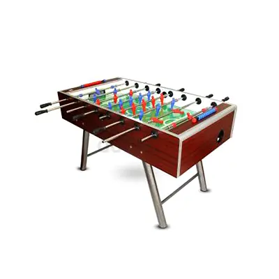 Football table soccer table top with glass