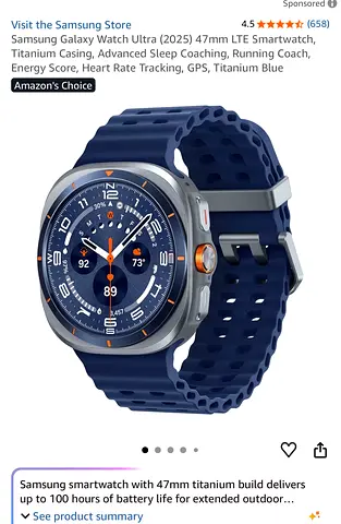 Galaxy watch ultra