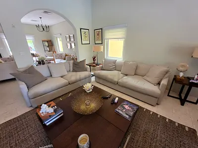Crate & Barrel pair of couches for sale, in very good condition.