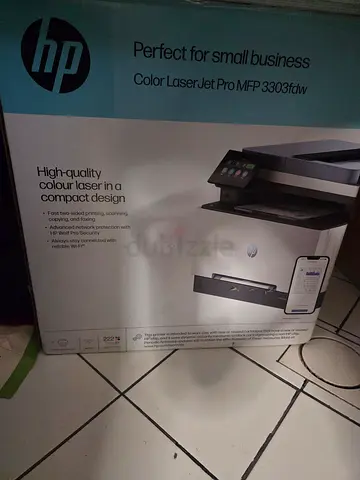 HP Color LaserJet Pro MFP 3303FDW - Color Laser Printer for Small Business