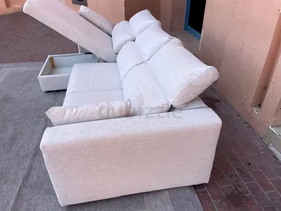 Same like new Condition IKEÀ /Eskelstuna Sofa Bed with Storage beige