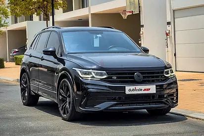 AED 1064/month | 2021 Volkswagen Tiguan R-Line Black Edition | GCC Specs | Ref#508219