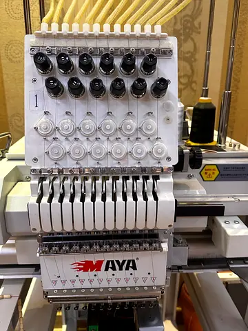 Tajima Multi-Needle Embroidery Machine Head (used multiple time only)