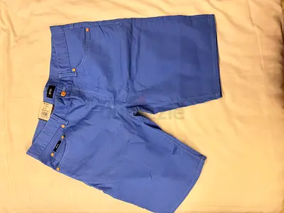 Hugo Boss Blue Regular Fit Men Size 34 Maine Short