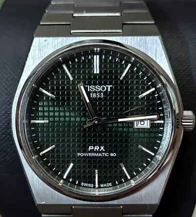 Tissot PRX Powermatic 80 - Green Waffle
