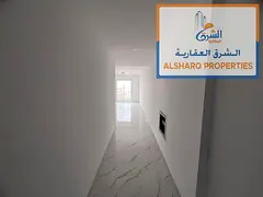 Brand new 1BHK in Al Muweihat, central AC, master room, 2 bathrooms, balcony, spacious, 35K yearly, 