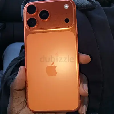 Iphone 17 promax cosmic orange used