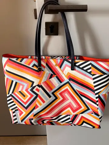 Tory Borch patterned small crossbody/handbag - used
