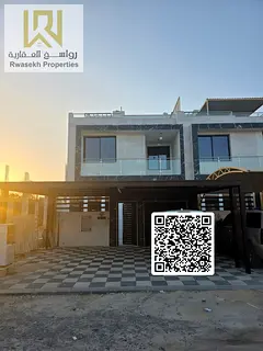 Great opportunity for rent a townhouse villa in Al Zahia located on the main road in a prime and str