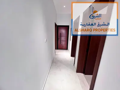 **For Annual Rent – Brand New Modern Villa | Al Hooshi – Sharjah** A modern villa with high-end finishes and a contemporary design, on a plot of **