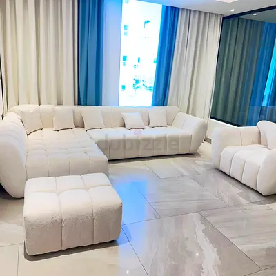 Modern L Shape Sofa Offering Spacious Family Seating