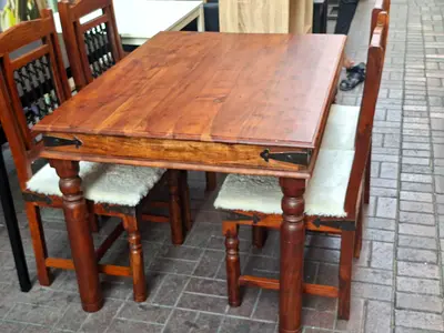 Dining table with chairs