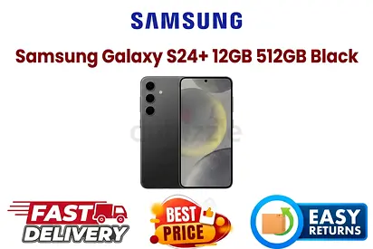 Samsung Galaxy S24 Plus in Dubai - 12GB 512GB - Black - Excellent Condition, FREE DELIVERY, WARRANTY