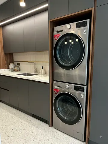 LG Front Load Washer & Dryer Set – Separate Units | Good Condition | Free Delivery