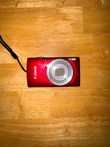{MINT} Canon IXUS 175 RED 20MP 8x Zoom Digital Camera Vintage Retro Y2K