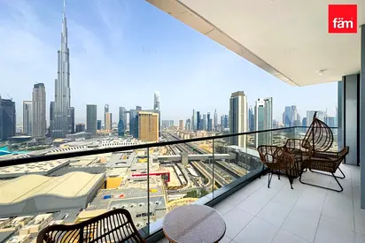 High Floor | Burj View | 3br+Maid | Serviced