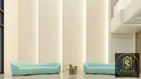 Furnished Studio | Samana Santorini | Pool & Skyline Views