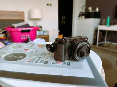 Fujifilm X-M5 Camera + Fujinon 27mm Lens + 256GB SD Card + Strap
