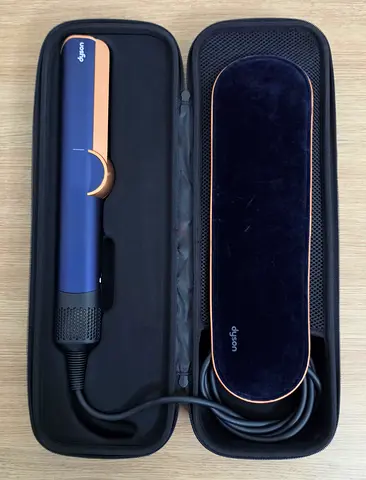 Dyson Corrale Corded Hair Straightener – Navy/Copper, with Case