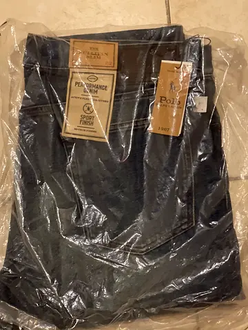 Original Polo Ralph Lauren Mens sullivan Slim fit Blue Jeans - Size 36W / 32L price is Negotiable