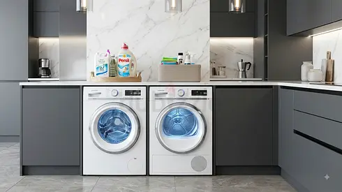 Siemens iQ700 9kg Washer & 9kg Dryer Set – Home Connect Wi-Fi | Good Condition | Free Delivery