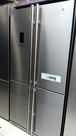 Teka brand Large stainless steel 4-door side-by-side refrigerator - good condition