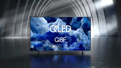 Samsung 55" Smart QLED TV - 4K, 55Q8F